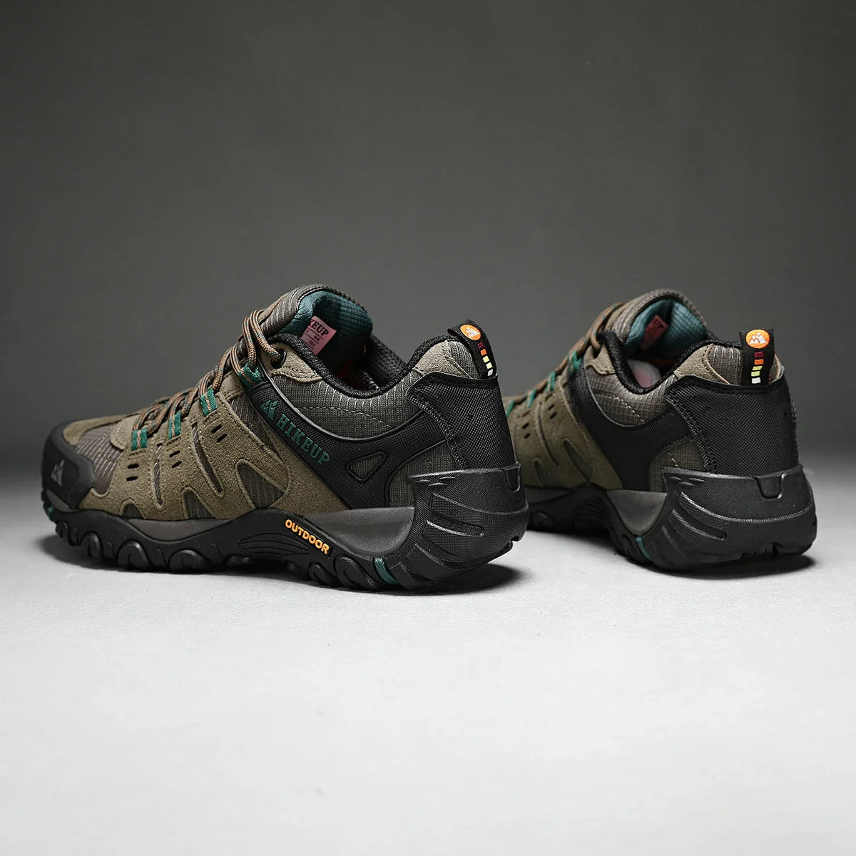 Chaussures de randonnée homme en cuir suédé, respirantes et durables