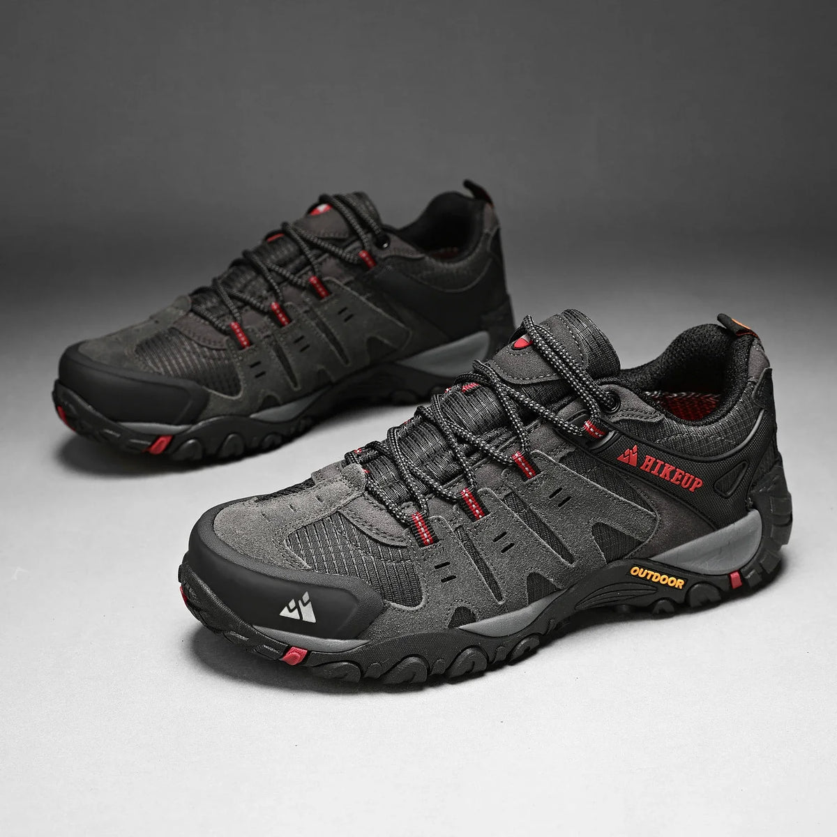 Chaussures de randonnée homme en cuir suédé, respirantes et durables