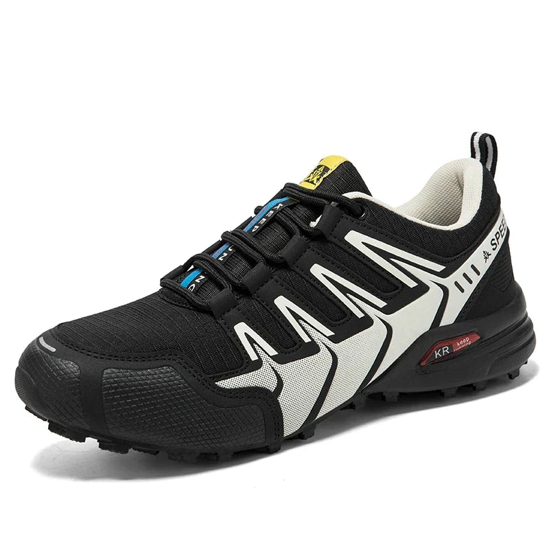 Chaussures de randonnée et trekking homme résistantes à l'eau, semelle crantée