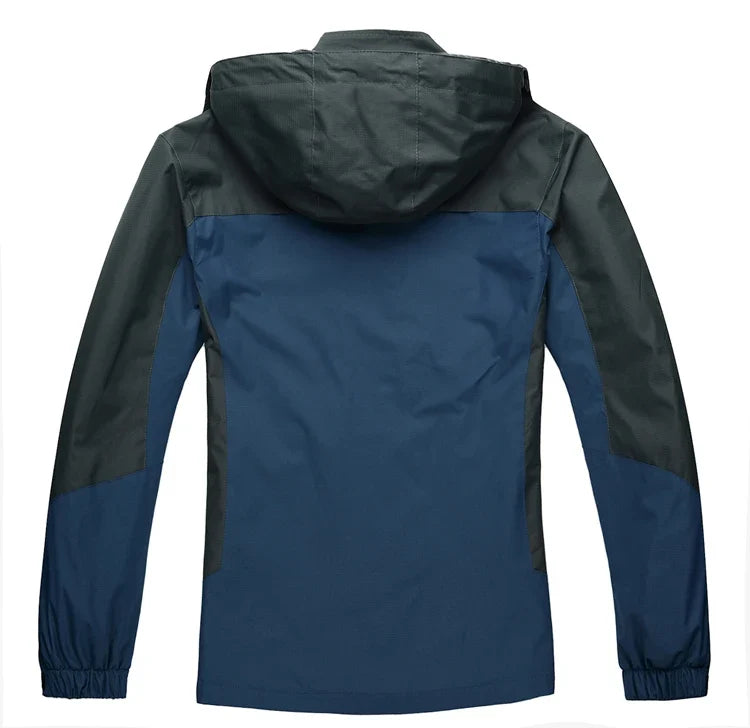 Veste de randonnée homme coupe-vent déperlante, respirante