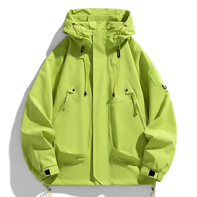 Veste de randonnée homme softshell à capuche, légère et coupe-vent