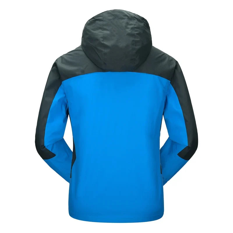 Veste de randonnée homme coupe-vent déperlante, respirante